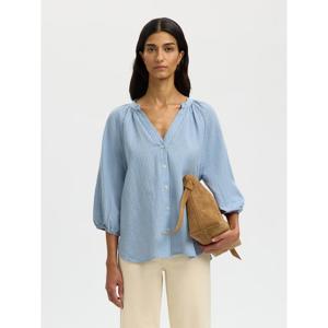 Selected Femme Cleo Alberta Linen Blend Shirt